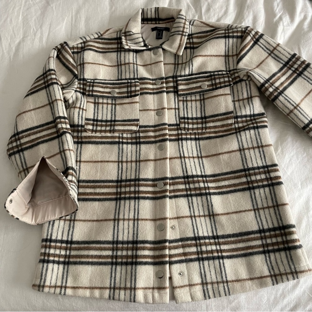 Plaid shacket